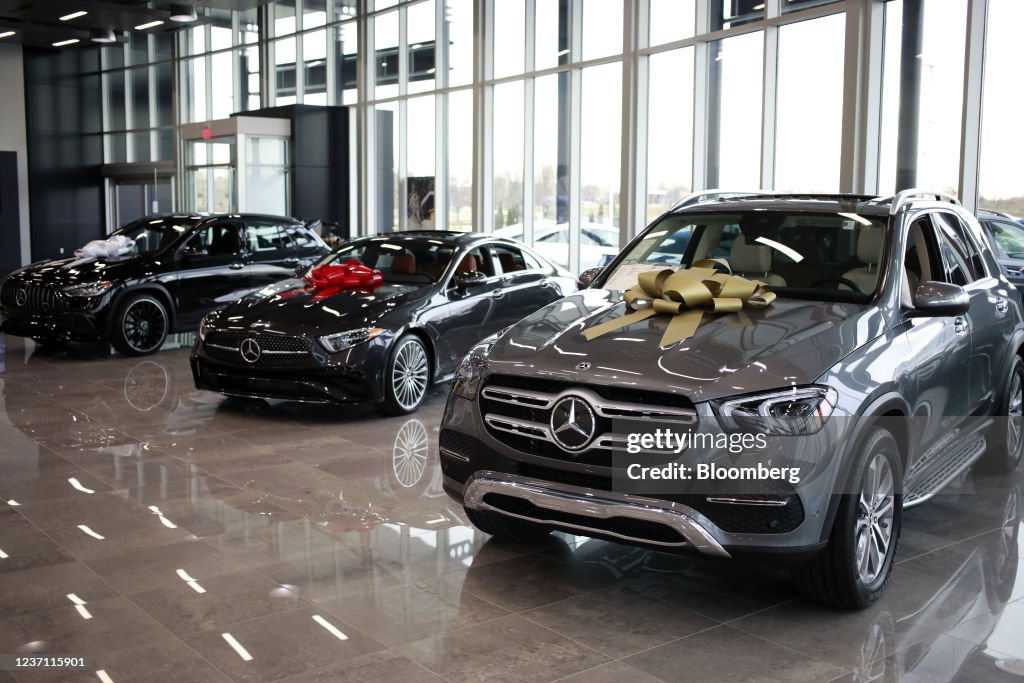 A Car Dealership As October Car Sales And Inventories Rise