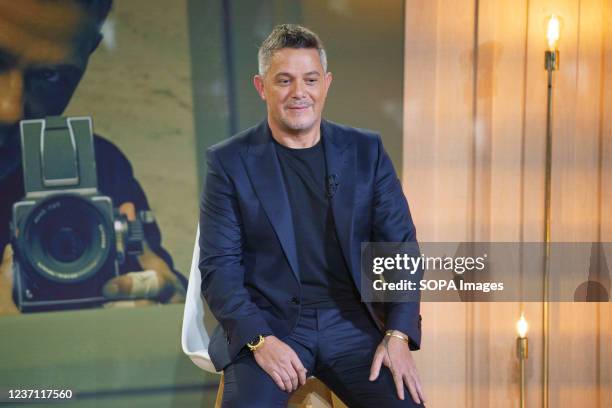 The singer Alejandro Sanz, poses during the presentation of his new album 'Sanz' in Madrid. The album will be released on Friday, December 10th and...