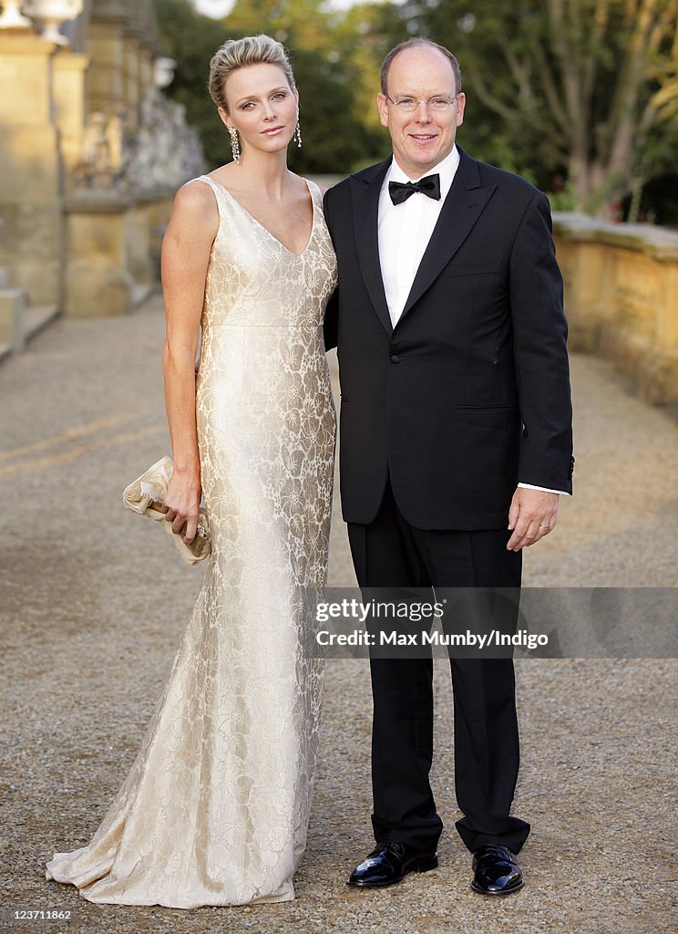 Prince Albert II And Princess Charlene of Monaco Attend Yorkshire Variety Club Golden Jubilee Ball