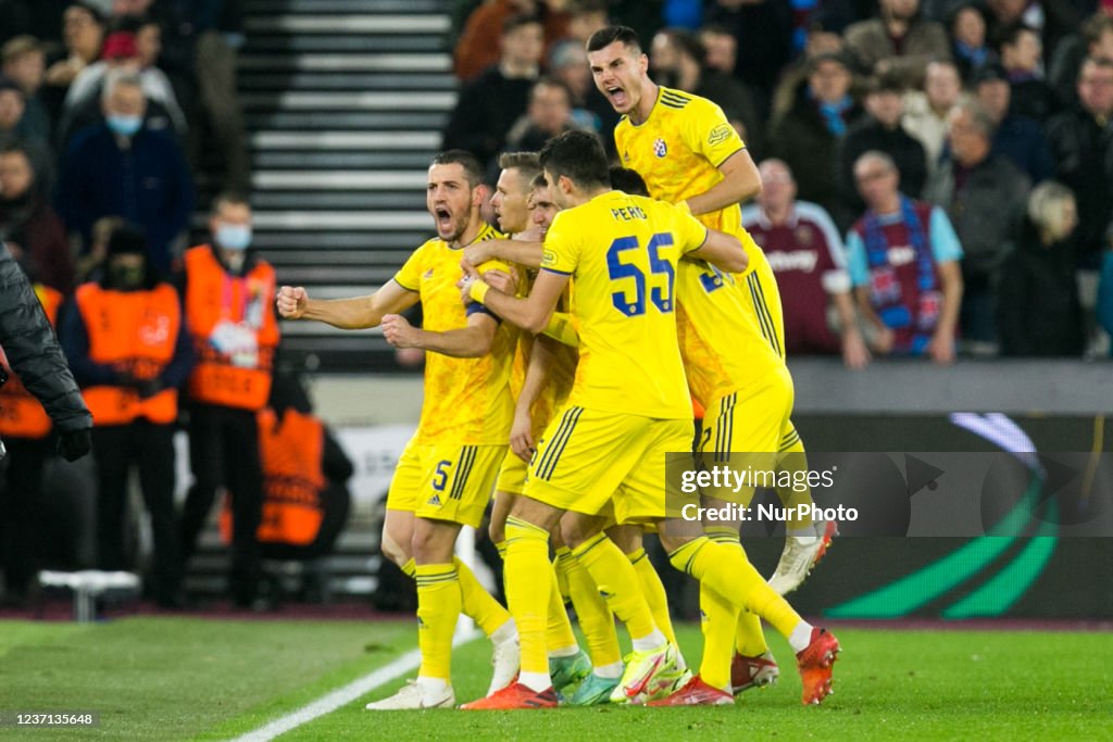 West Ham United v Dinamo Zagreb: Group H - UEFA Europa League