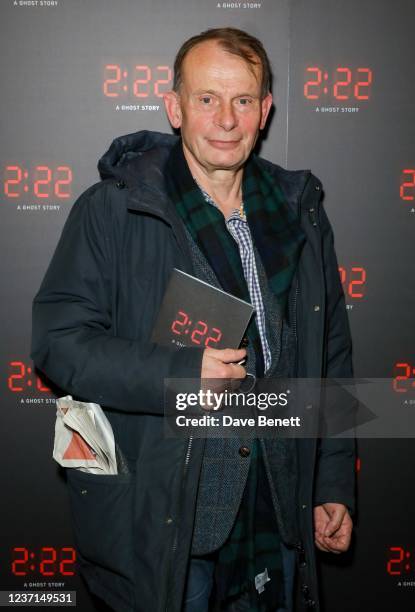 Andrew Marr at the press night performance of "2:22 A Ghost Story" as it reopens at The Gielgud Theatre on December 10, 2021 in London, England.