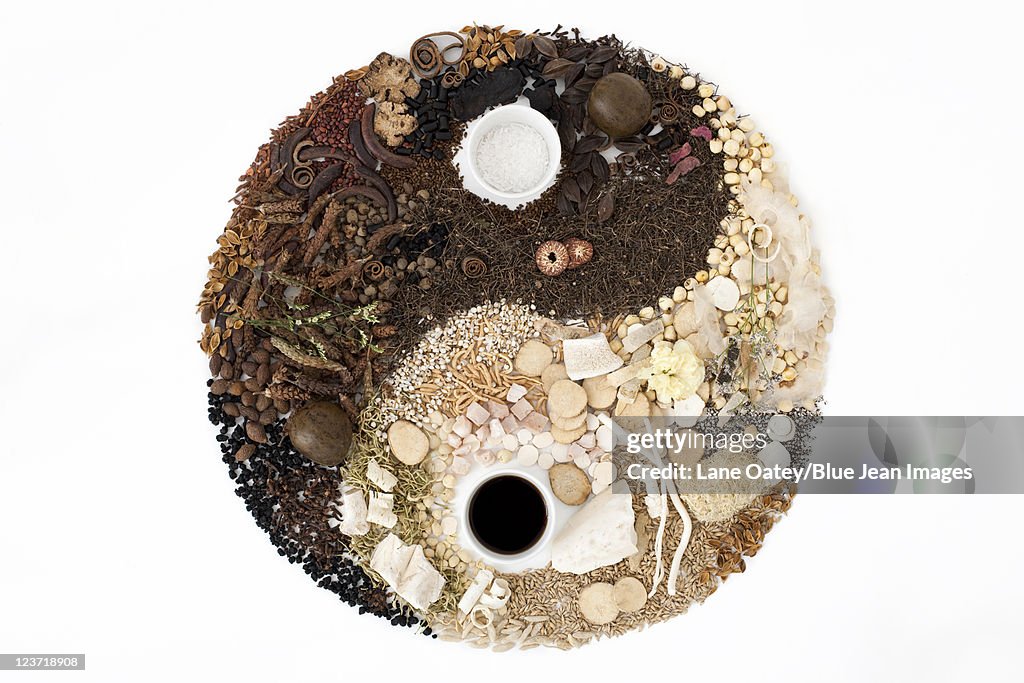 Yinyang Made of Chinese Herbs