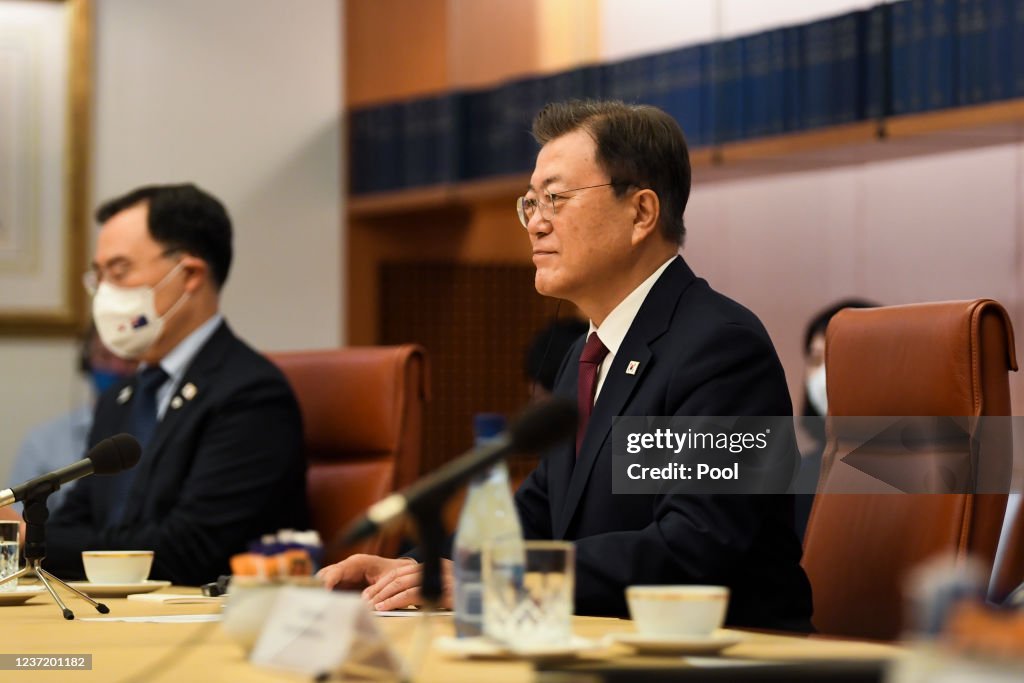 President Of Korea Moon Jae-in Visits Australia