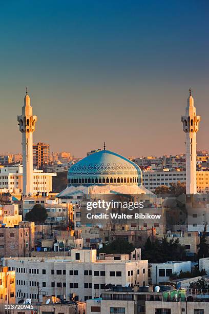 king abdullah mosque - amman - fotografias e filmes do acervo