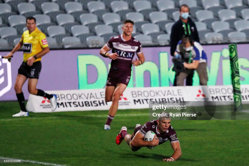 NRL Rd 3 - Sea Eagles v Bulldogs