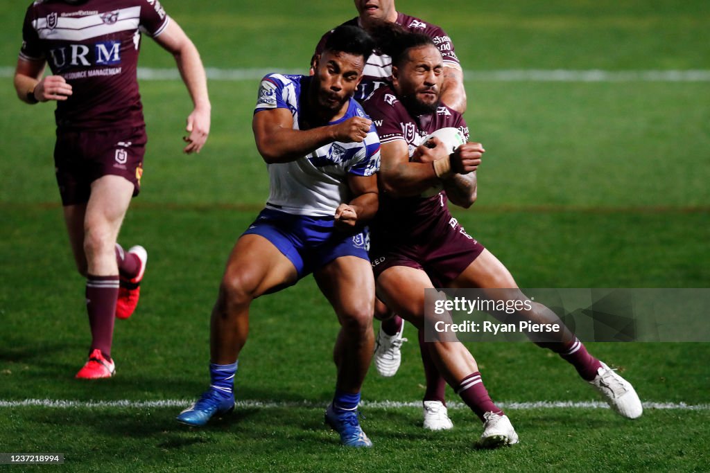NRL Rd 3 - Sea Eagles v Bulldogs