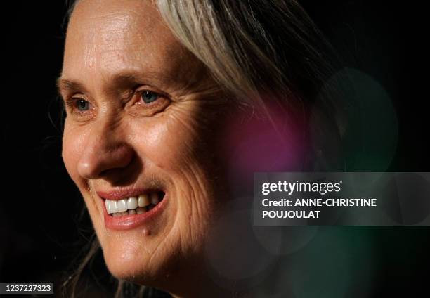 Director Jane Campion of New-Zealand speaks during the press conference of the movie "Bright Star" in competition at the 62nd Cannes Film Festival on...