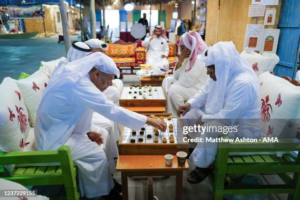 December 13 : Local men play the board game Dama, also known as Turkish draughts, played in the Middle East and the Mediterranean. Historically it...