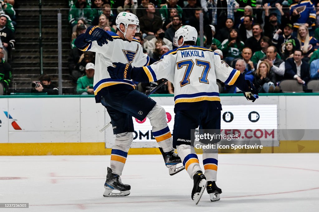 NHL: DEC 14 Blues at Stars