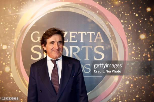 Urbano Cairo during the Events Gazzetta Sports Awards 2021 on December 14, 2021 at the East end Studios in Milan, Italy