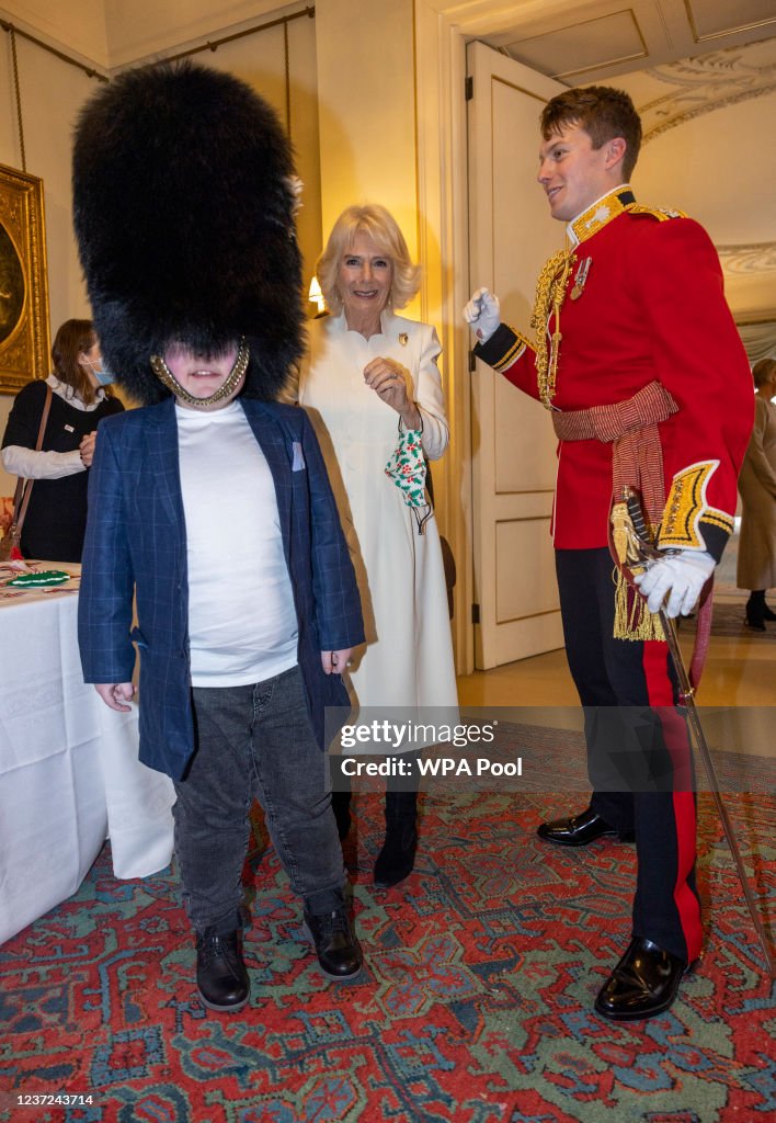 The Duchess Of Cornwall Decorates The Clarence House Christmas Tree
