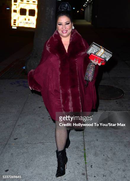 Chanel Capra is seen on 15, 2021 Los Angeles, California. News Photo - Images