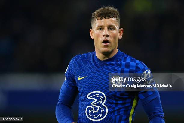 Ross Barkley of Chelsea during the Premier League match between Chelsea and Everton at Stamford Bridge on December 16, 2021 in London, England.