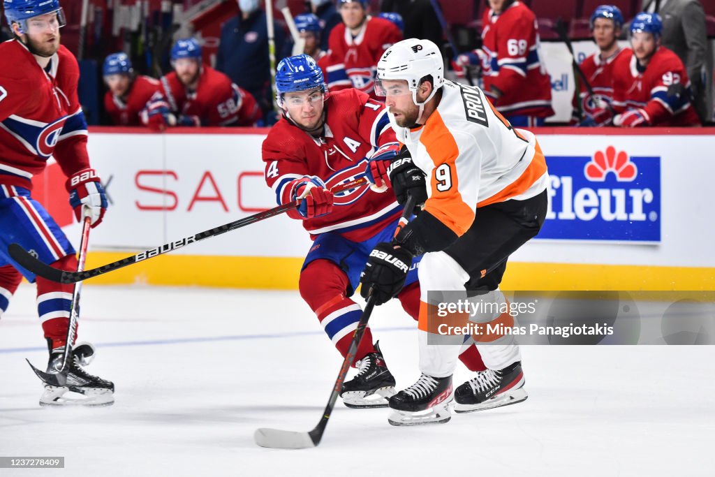 Philadelphia Flyers v Montreal Canadiens
