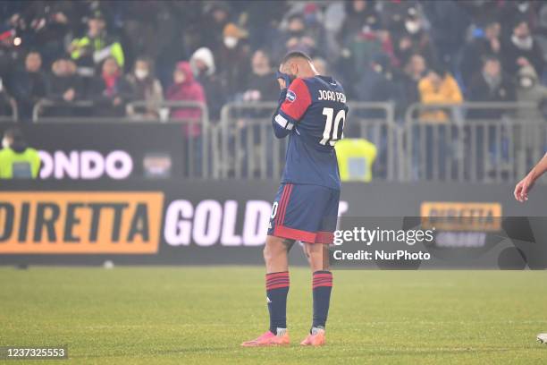 Galvao Joao Pedro of Cagliari Calcio, Delusione, Delusion, during the italian soccer Serie A match Cagliari Calcio vs Udinese Calcio on December 18,...