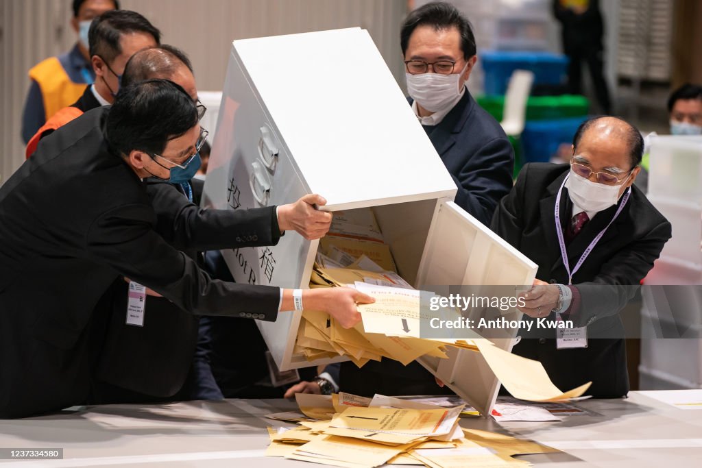 Hong Kong Holds LegCo Elections