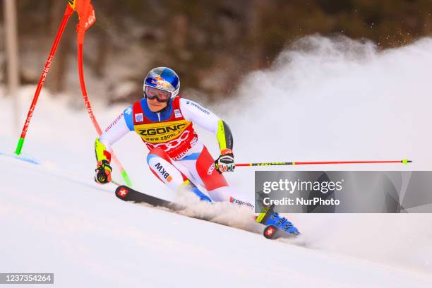 Marco First place during the alpine ski race 2021 FIS Ski World Cup - Men&amp;#39;s Giant Slalom on December 20, 2021 at the Gran Risa in Alta Badia,...