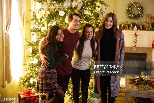 Season:2021 -- Pictured: Jearnest Corchado as Skye, Kyle Selig as Jake, Kyle Richards as Trish, Betsy Brandt as Diana --