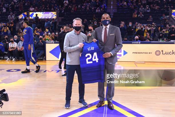 Basketball Mens National Team Managing Director, Grant Hill announces Head Coach Steve Kerr of the Golden State Warriors as the USA Basketball Men's...