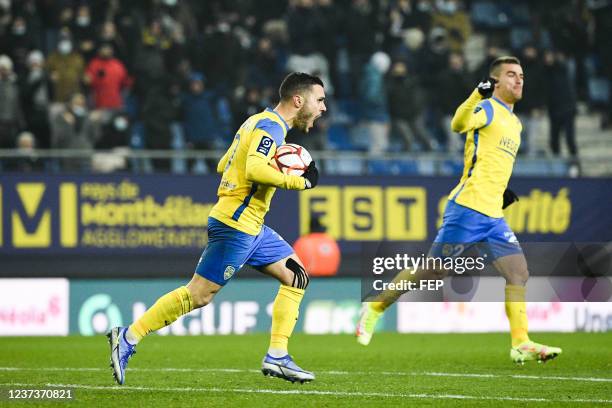 Tony MAURICIO during the Ligue 2 BKT match between FC Sochaux and Valenciennes FC on December 21, 2021 in Montbeliard, France.