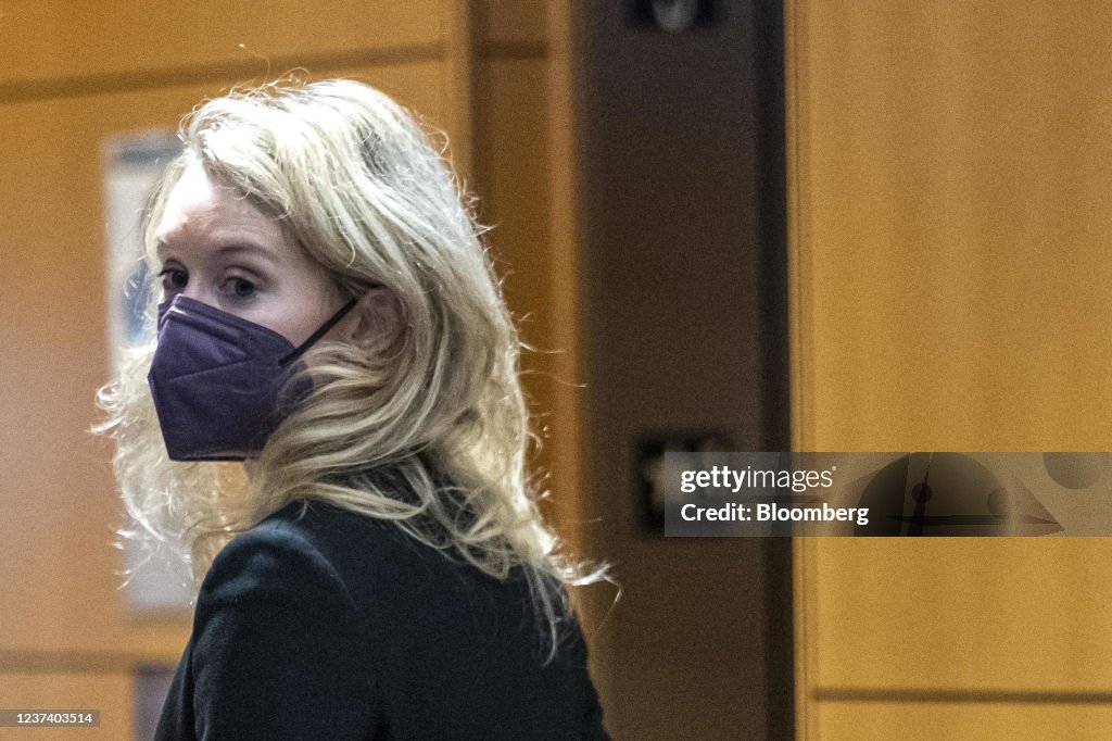 Elizabeth Holmes Founder Of Theranos Inc Arrives At Federal Court elizabeth-holmes-founder-of-theranos-inc-arrives-at-federal-court