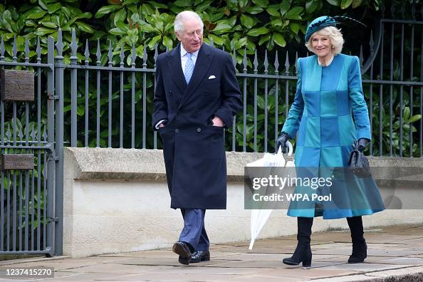 Royals Attend Christmas Day Church Service Royals Attend Christmas Day Church Service