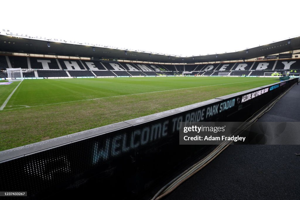 Derby County v West Bromwich Albion - Sky Bet Championship
