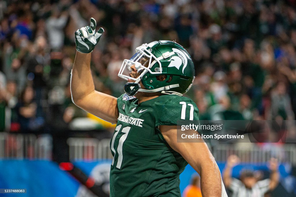 COLLEGE FOOTBALL: DEC 30 Chick-fil-A Peach Bowl - Pitt v Michigan State