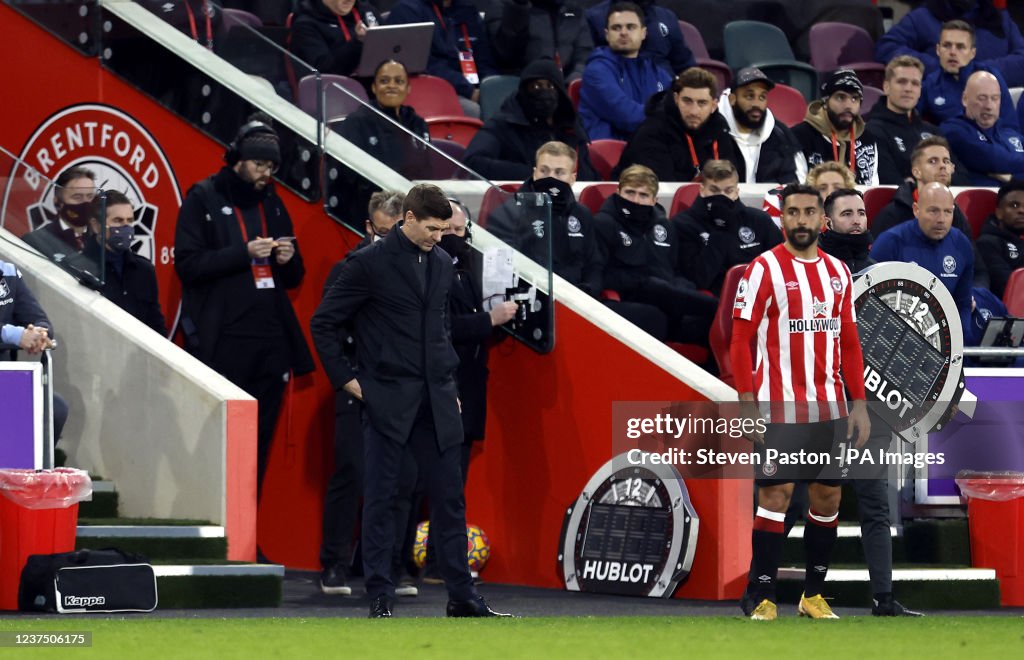 Brentford v Aston Villa - Premier League - Brentford Community Stadium