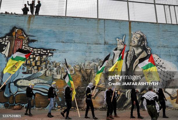 Fatah Rapp Fatah Flags Photos and Premium High Res Pictures - Getty Images