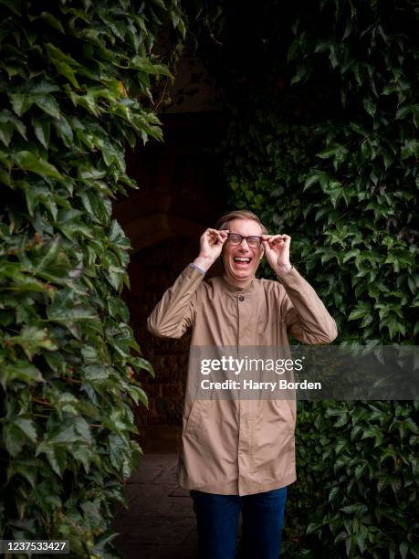 Comedian, actor and film director Stephen Merchant is photographed with the Guardian on September 22, 2021 in London, England.