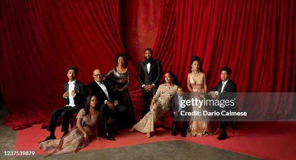 S "black-ish" stars Miles Brown as Jack Johnson, Marsai Martin as Diane Johnson, Laurence Fishburne as Pops Johnson, Jenifer Lewis as Ruby Johnson,...