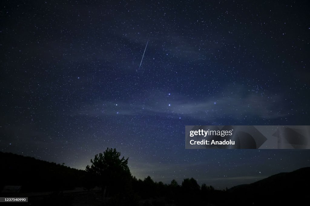 Quadrantid meteor shower in Turkish capital