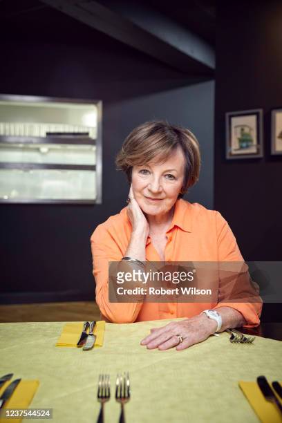 Cook and television presenter Delia Smith is photographed for the Times magazine on July 15, 2021 in Norwich, England.