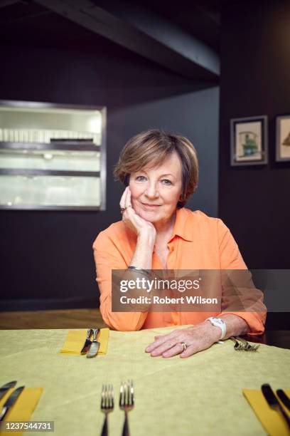 Cook and television presenter Delia Smith is photographed for the Times magazine on July 15, 2021 in Norwich, England.