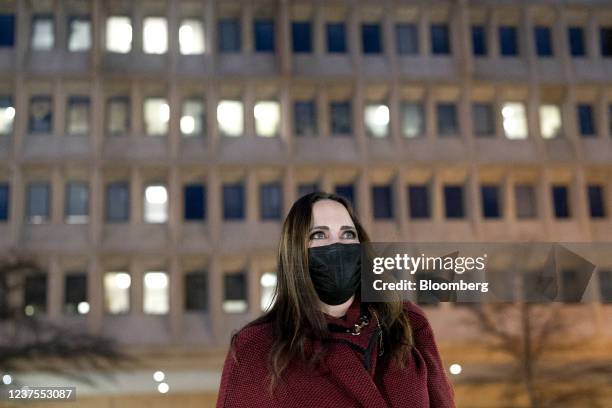 Stephanie Grisham, former White House press secretary, arrives for a meeting with the Select Committee to Investigate the January 6th Attack on the...