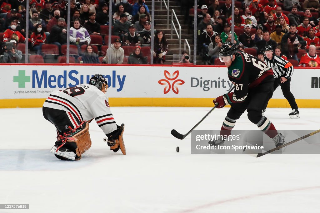 NHL: JAN 06 Blackhawks at Coyotes