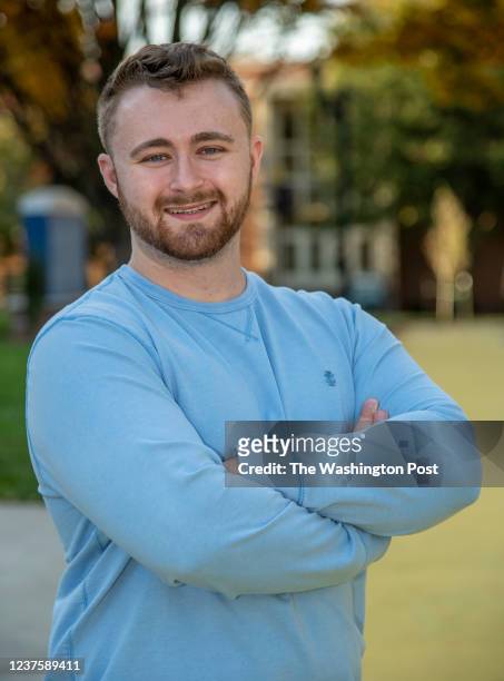 Allen Kyle Simcox, a student at East Tennessee State University, on Nov. 9, 2021 in Johnson City, Tenn. He was a student of Matt Hawn at Sullivan...