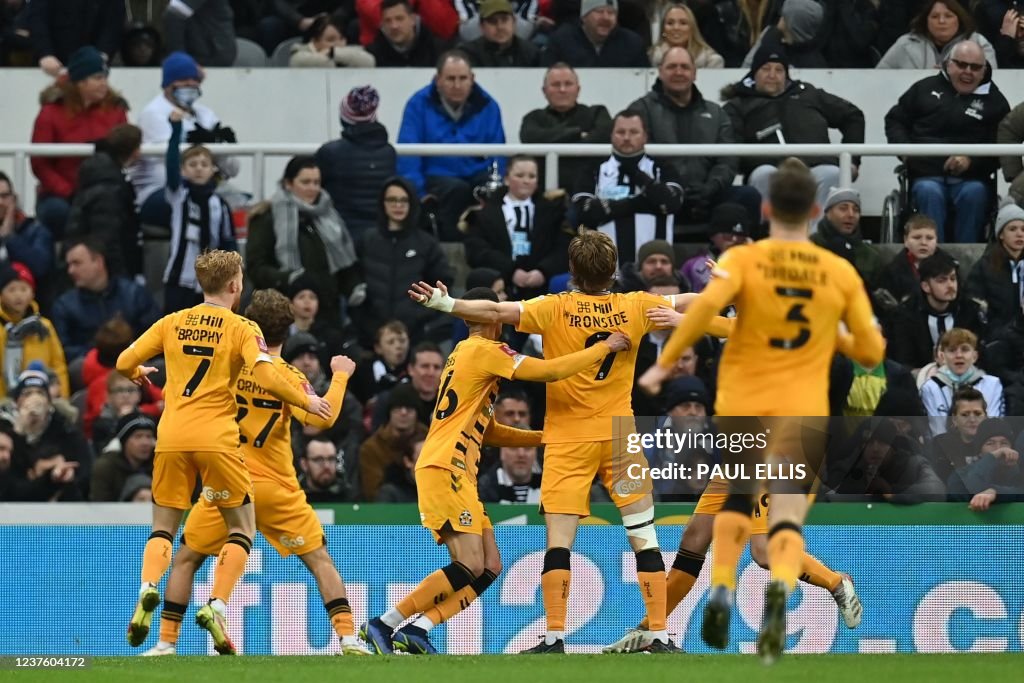 FBL-ENG-FA CUP-NEWCASTLE-CAMBRIDGE UTD