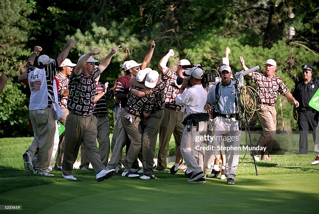 Justin Leonard of the USA