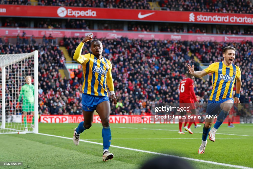 Liverpool v Shrewsbury Town: The Emirates FA Cup Third Round
