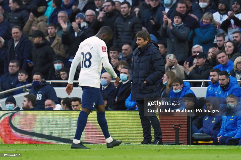 Tottenham Hotspur v Morecambe - Emirates FA Cup - Third Round - Tottenham Hotspur Stadium