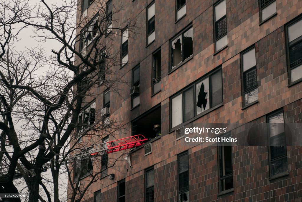 Bronx Apartment Building Fire Leaves Dozens Injured