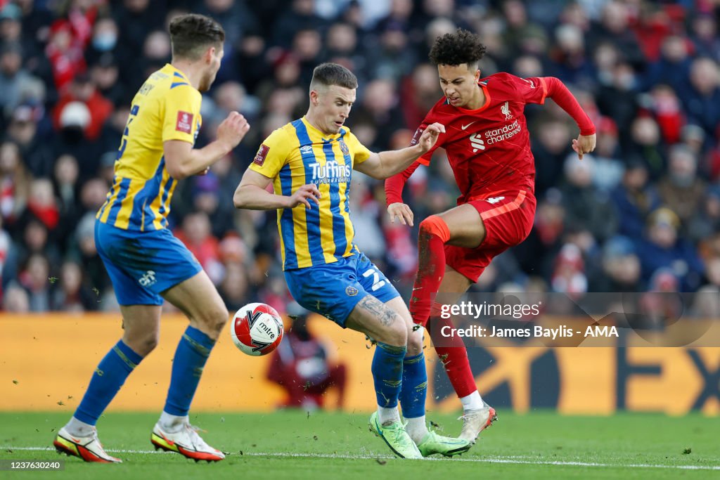 Liverpool v Shrewsbury Town: The Emirates FA Cup Third Round