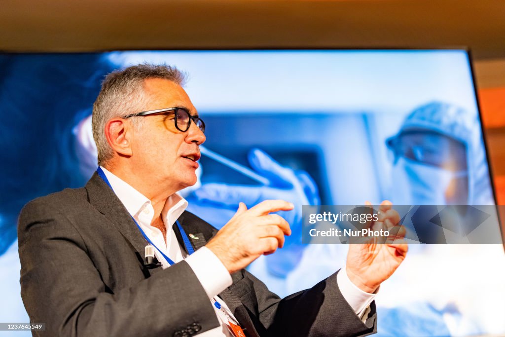 Fabrizio Pregliasco Attends Il Tempo Della Salute In Milan