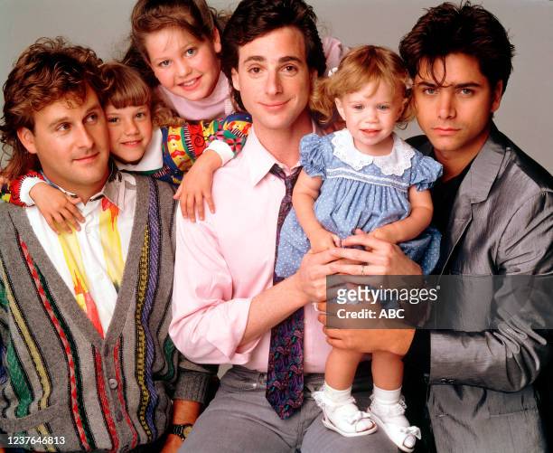 Los Angeles, CA Dave Coulier, Jodie Sweetin, Candace Cameron Bure, Bob Saget, Mary-Kate / Ashley Olson, John Stamos promotional photo for the ABC tv...