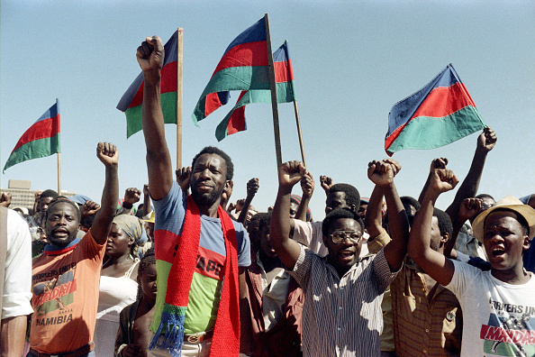 Swapo Rally A crowd of 3500 South West Africa People's Organisation supporters ...