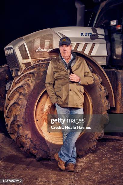 Tv presenter Jeremy Clarkson is photographed for the Times on November 25, 2021 near Chipping Norton, England.