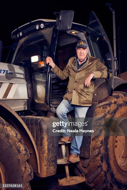 Tv presenter Jeremy Clarkson is photographed for the Times on November 25, 2021 near Chipping Norton, England.