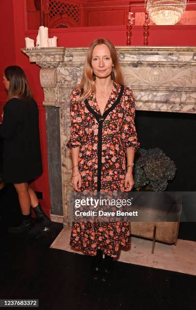 Martha Ward attends an intimate dinner hosted by Nobody's Child to celebrate the launch of Holy Carrot's partnership with Seaspiracy for a new plant...